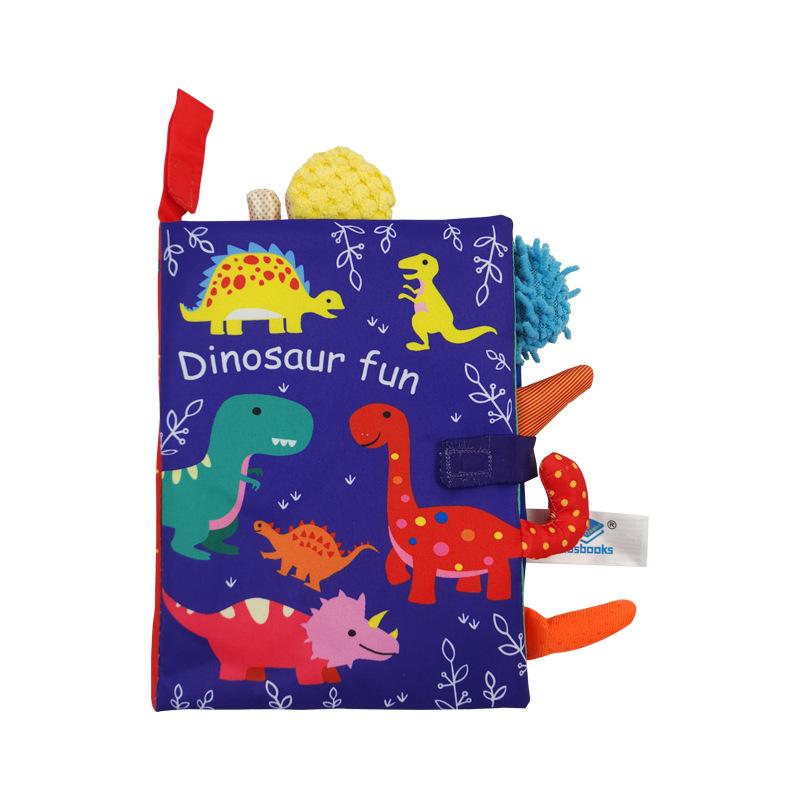 Thumbnail: 0-36M Baby Early Learning Toy Tail Cloth Book Parent-child Interactive Sound Pap