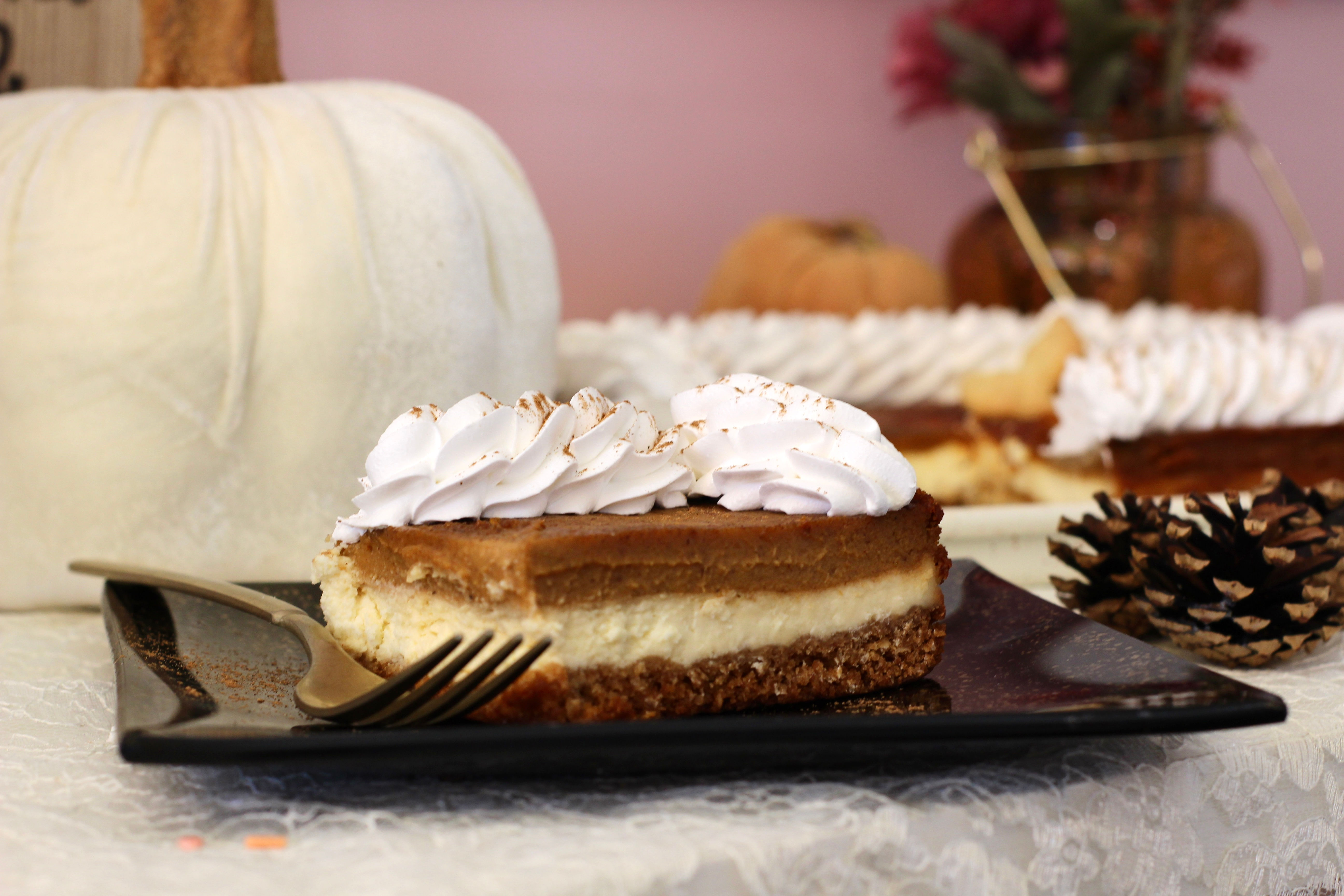 Pumpkin Pie Cheesecake Bar (Whole)