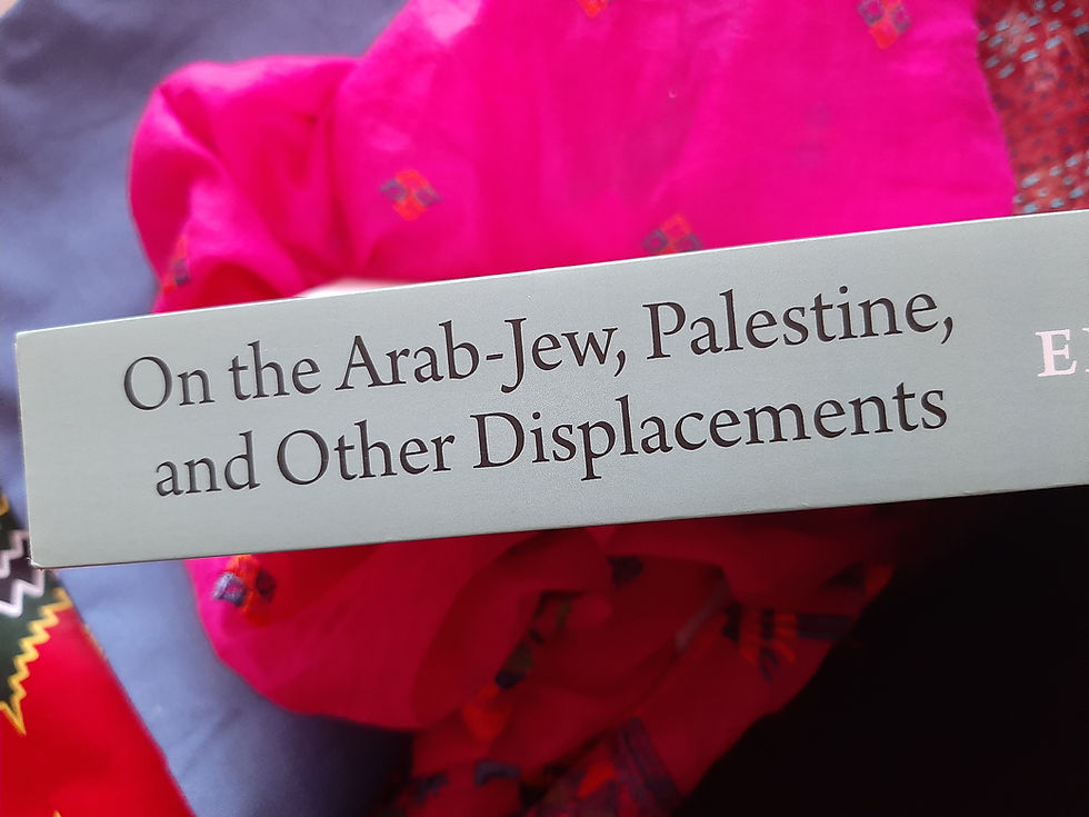 Thumbnail: On the Arab-Jew,Palestine & Other Displacements:Selected Writings of Ella Shohat