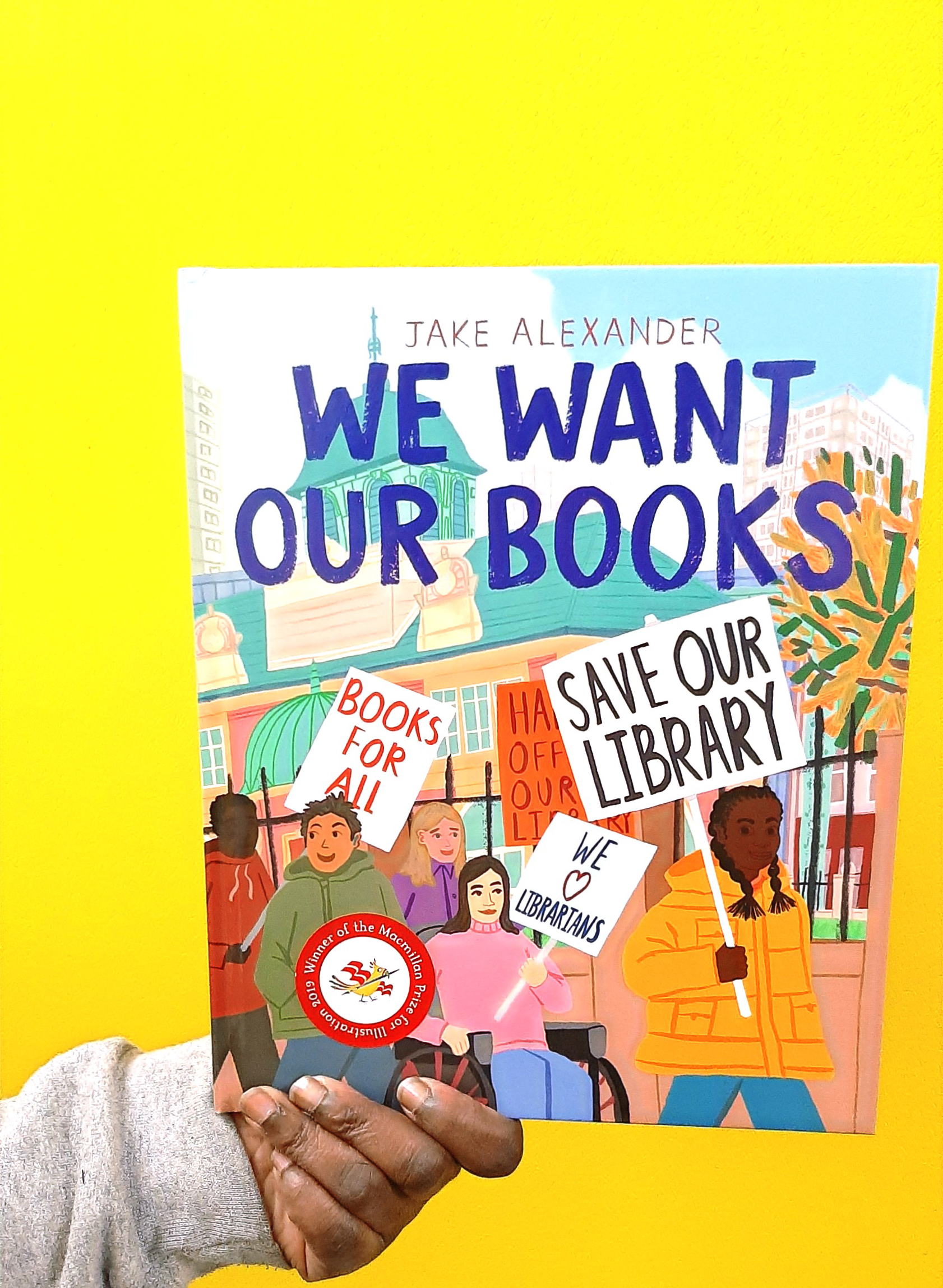 We Want Our Books by Jake Alexander