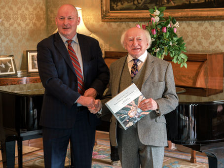 WELLS OF LIFE HONORS PRESIDENT OF IRELAND WITH UGANDAN WELL DEDICATION