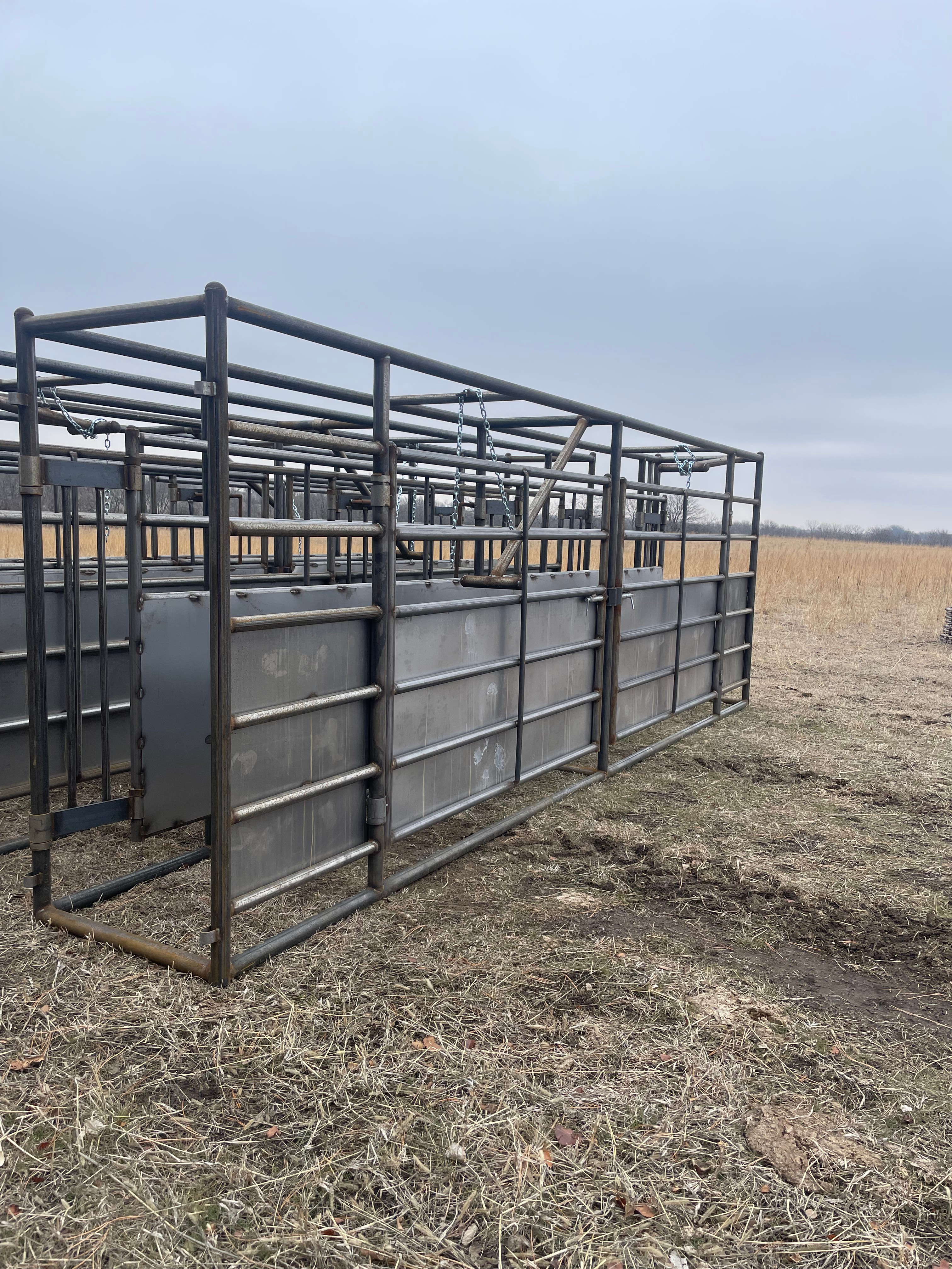 20’ Adjustable Alley W / Two 7' Gates