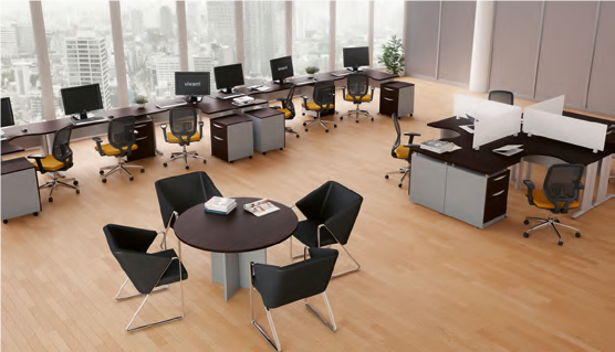 Mesa de reunión circular