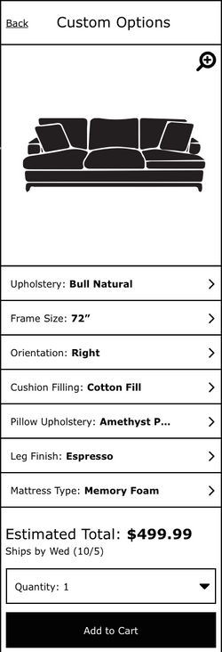  Selection Modal