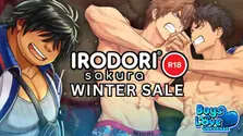 Irodori Winter Sale for Bara and Yaoi Manga