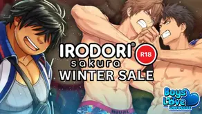 Irodori Winter Sale for Bara and Yaoi Manga