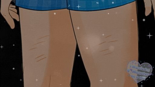Hairy legs, bear, gay, thighs, Bevvy from "I Married a Monster on a Hills".