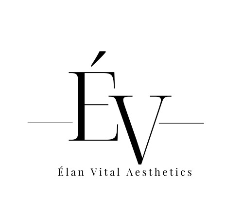 Clean, professional medical spa treatment room with neutral tones at Élan Vital in Meridian