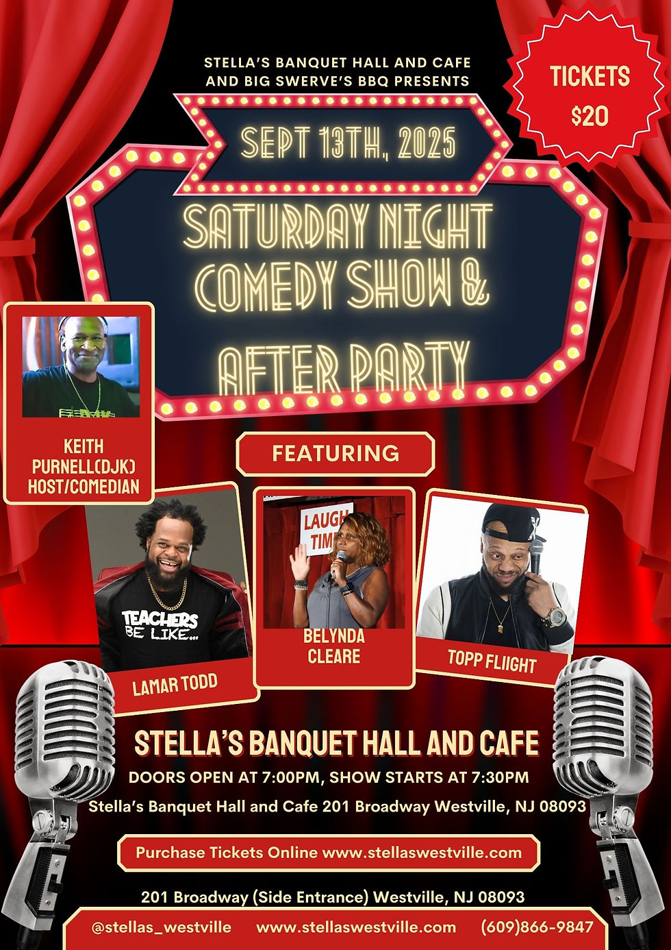 Comedy Show and After Party