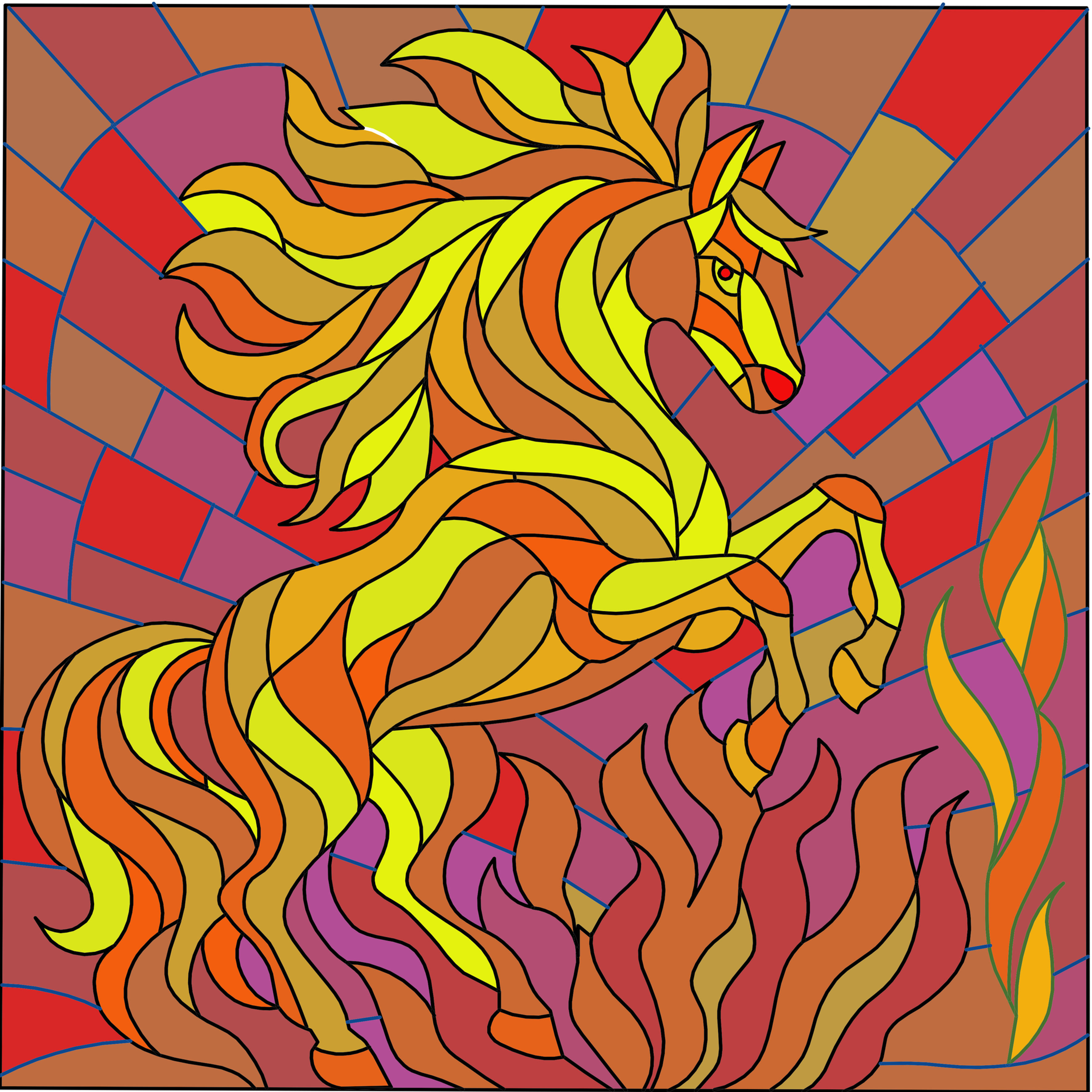 Year of the Fire Horse - Tshirt
