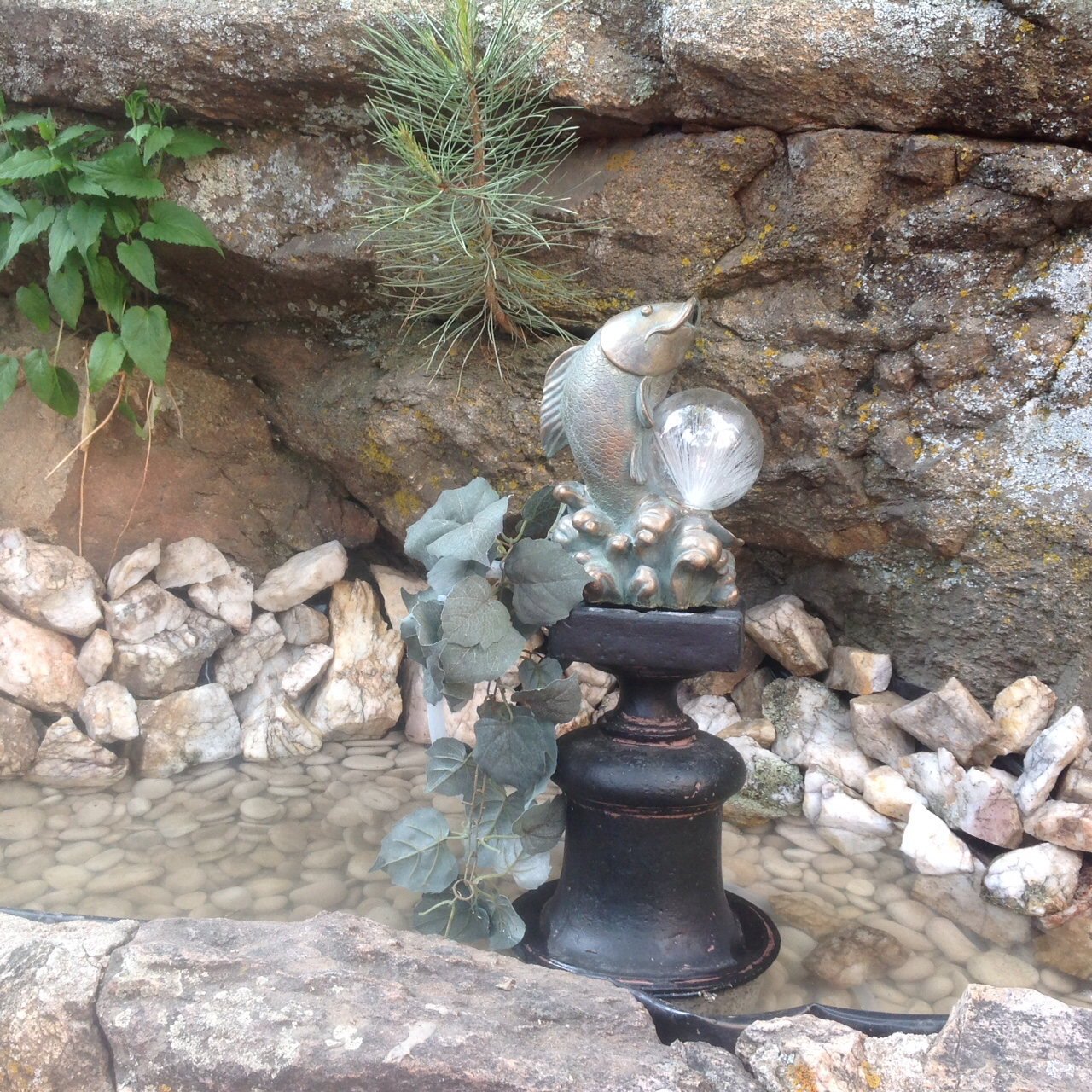 fish fountain