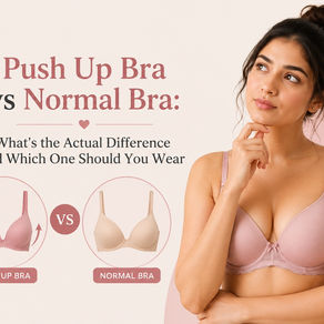 Push Up Bra vs Normal Bra
