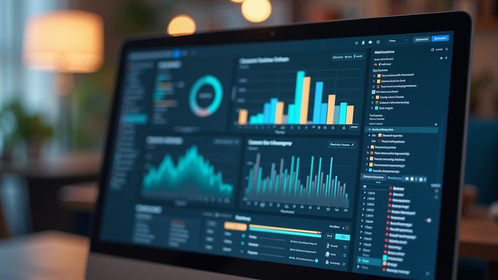 Eye-level view of a computer screen showing a consent management dashboard