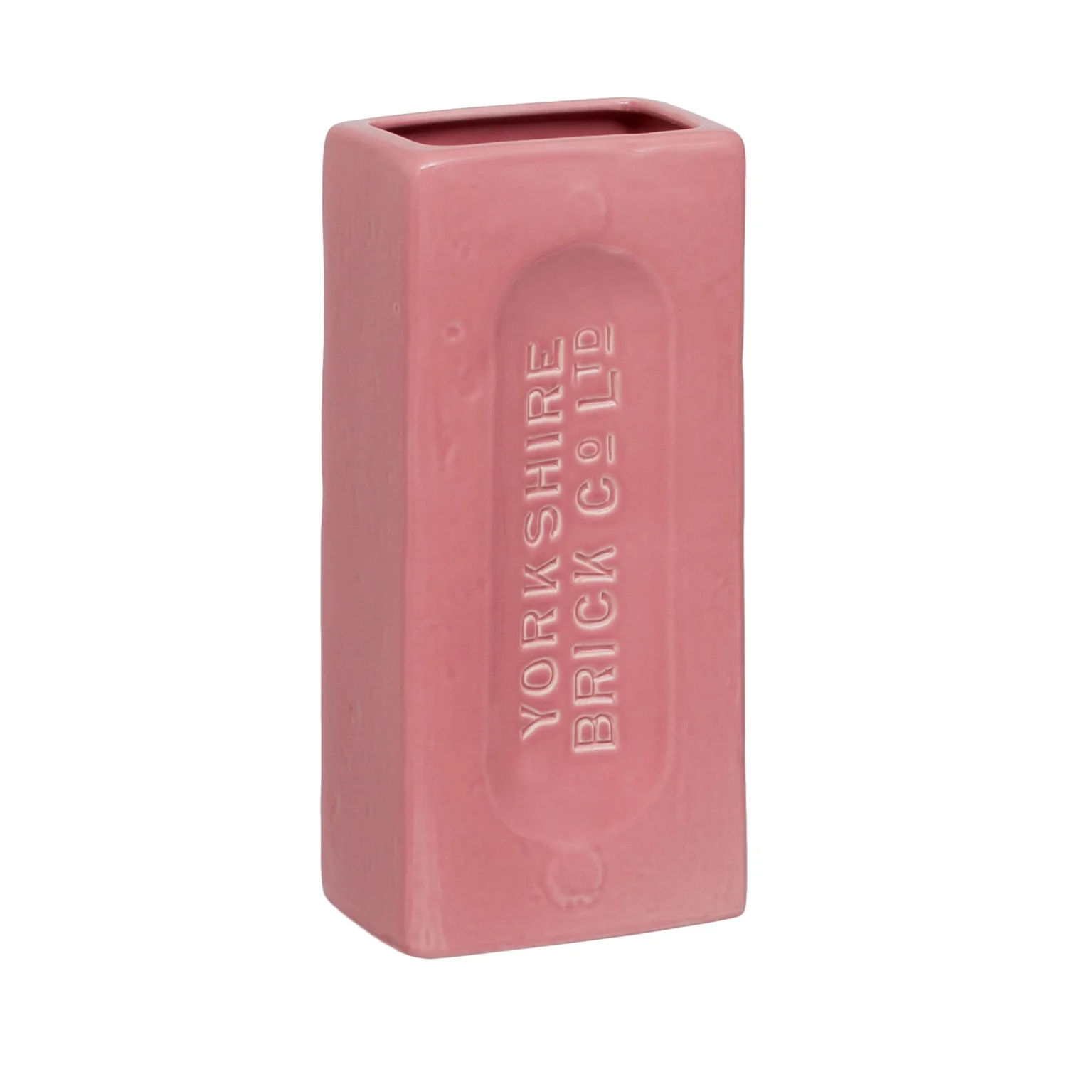 Yorkshire Brick Vase Pink by Stolenform