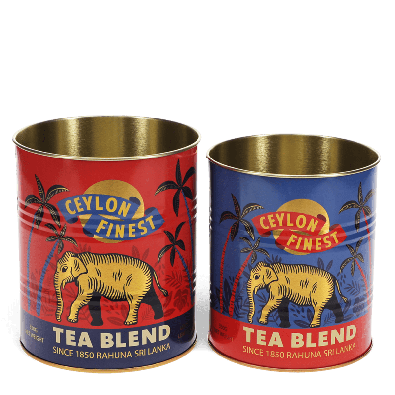 Ceylon Finest Storage Tins (Set of 2)