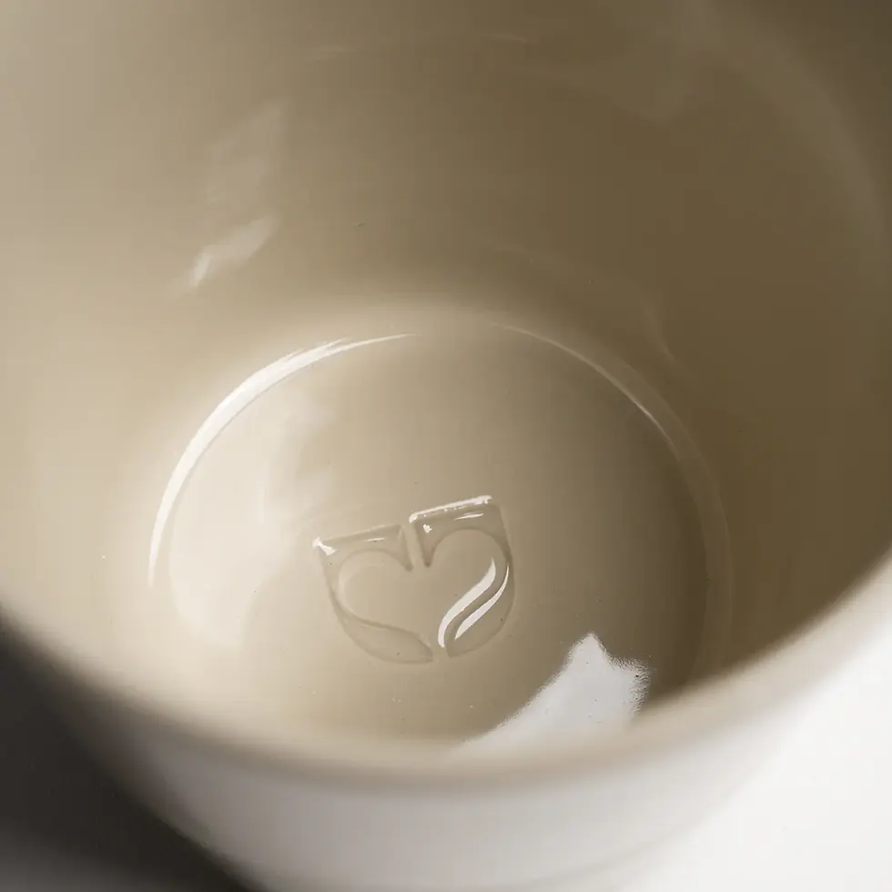 Thumbnail: Yarrow Mug - Indigo Blue - Medium (Set of 2) by Kindred Mugs