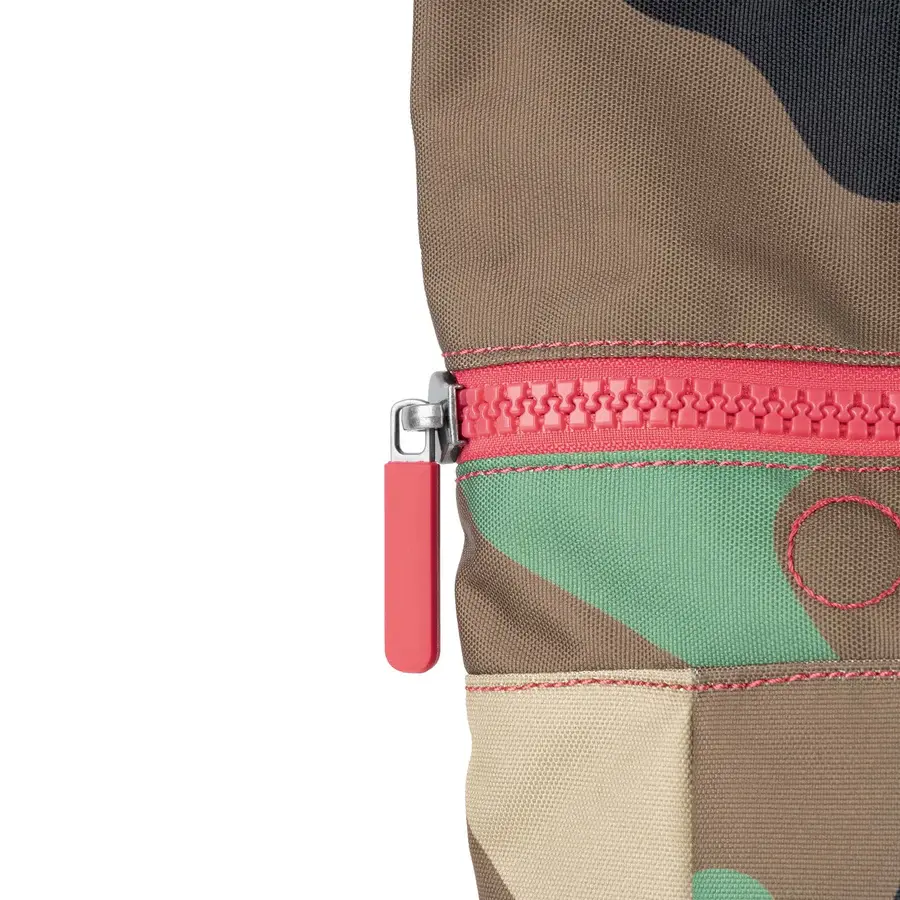 Thumbnail: Canfield Roll Top Backpack Vintage Camo Small by Roka