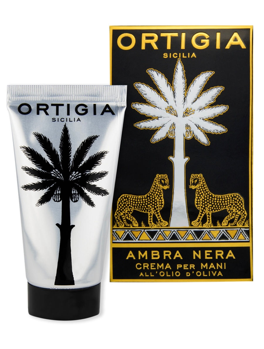 Ambra Nera Hand Cream by Ortigia