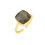 Thumbnail: Darcy Labradorite Ring by Ashiana London