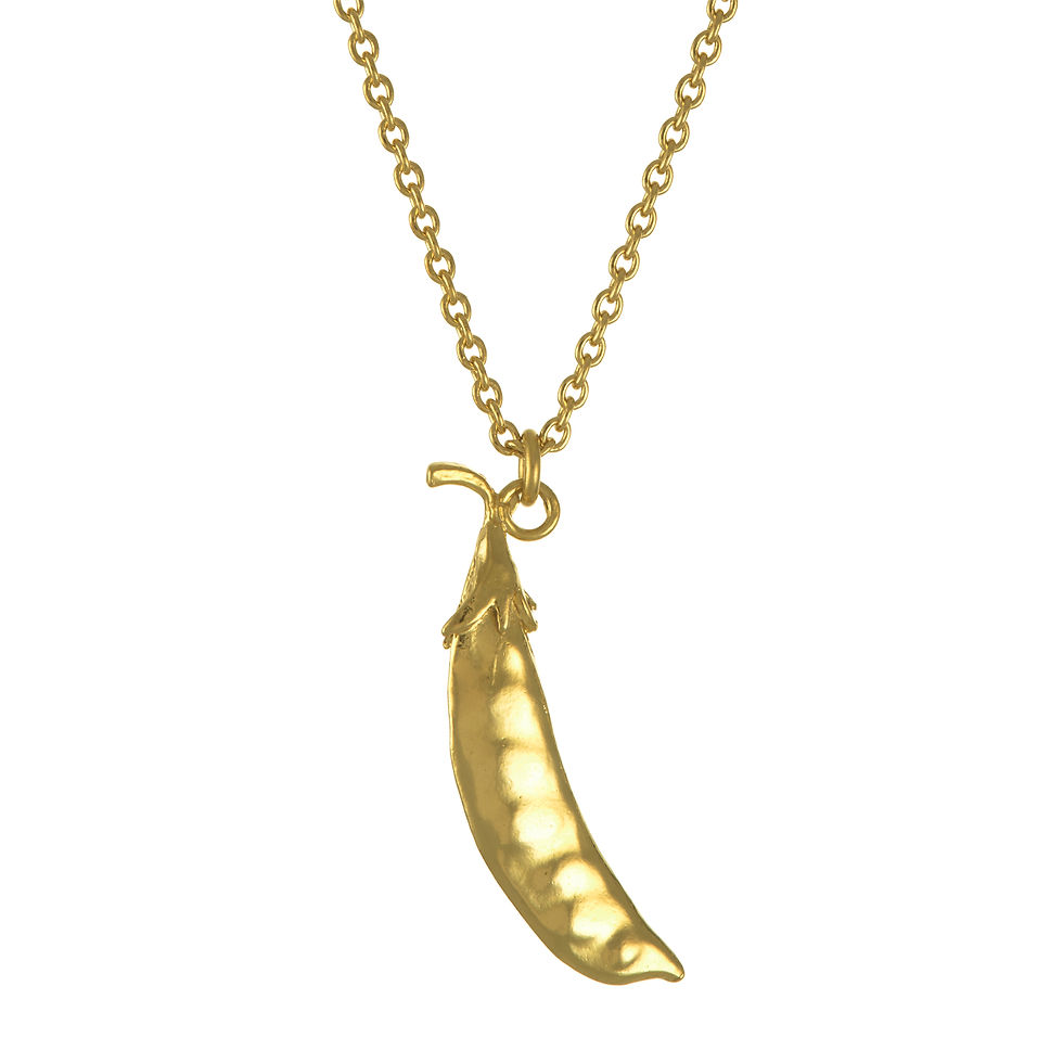 Thumbnail: Peapod Necklace by Alex Monroe