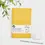 Thumbnail: Yellow Recycled Leather Refillable Journal Planner by Vent