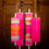 Thumbnail: British Colour Standard Large Neyron Pink Eco Pillar Candle