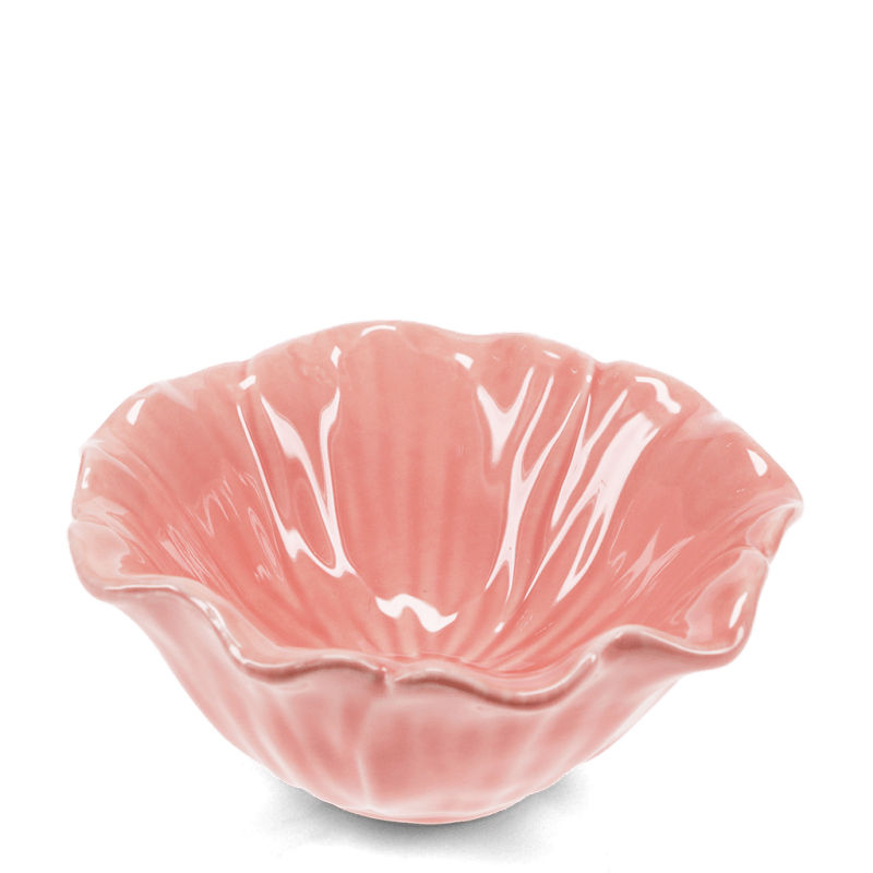 Thumbnail: Ceramic Flower Bowl 13cm Pink