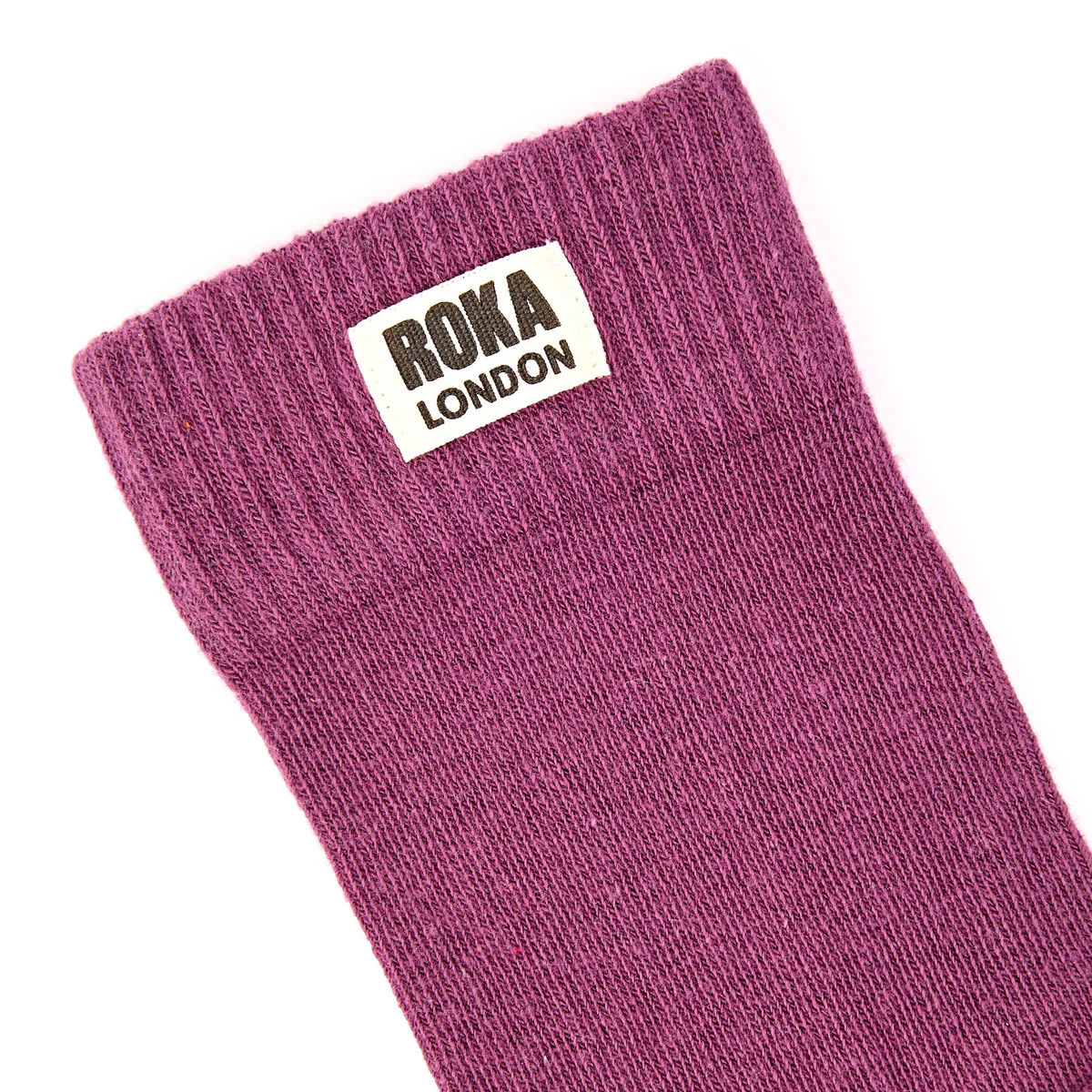 Wimbledon Crew Socks for Women Berry by Roka