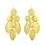 Thumbnail: Mini Cheyenne Gold Earrings by Ashiana London