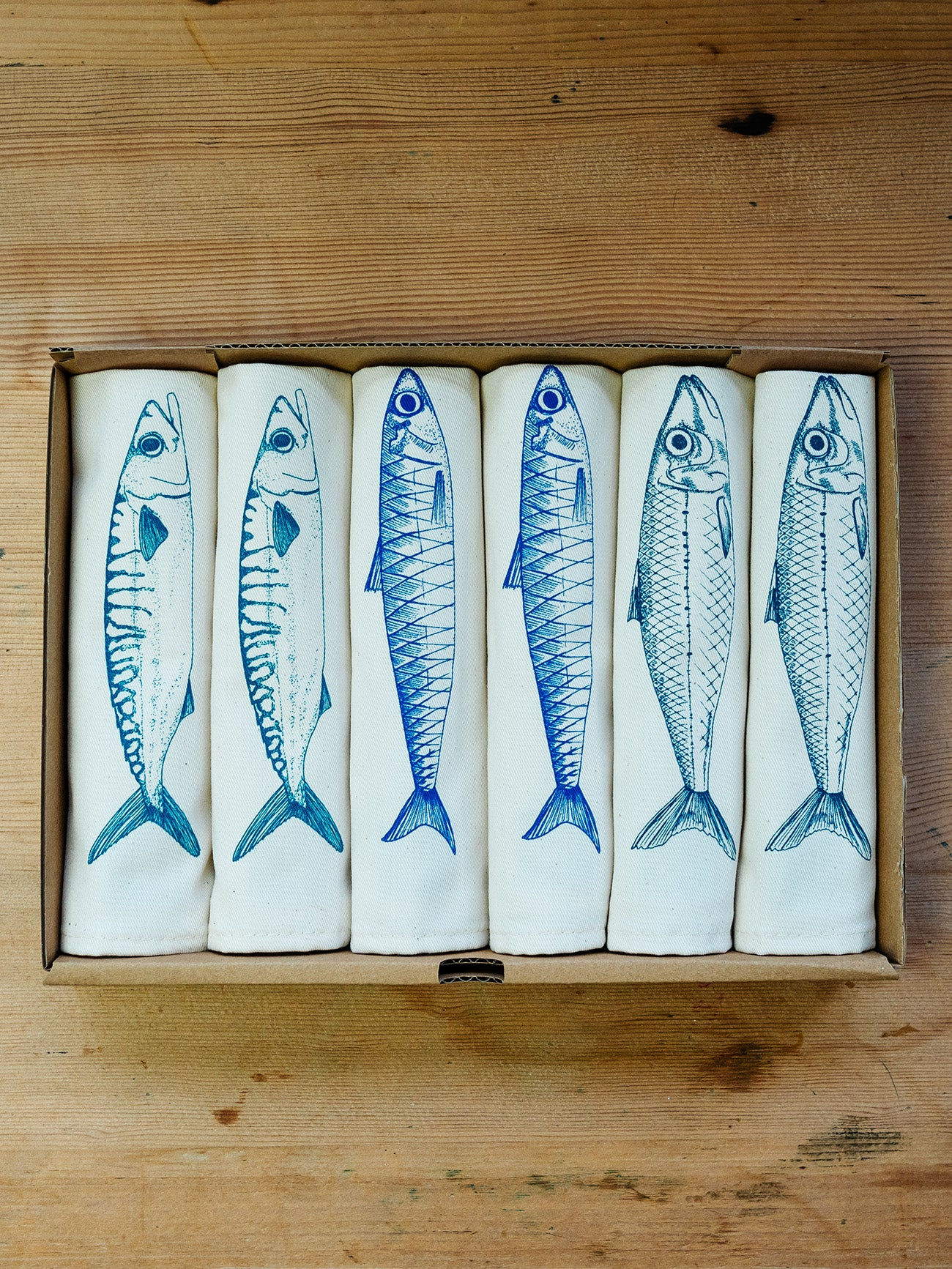 Fish Napkin Gift Set by Lottie Day
