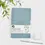 Thumbnail: Dusty Blue Recycled Leather Refillable Journal Planner by Vent
