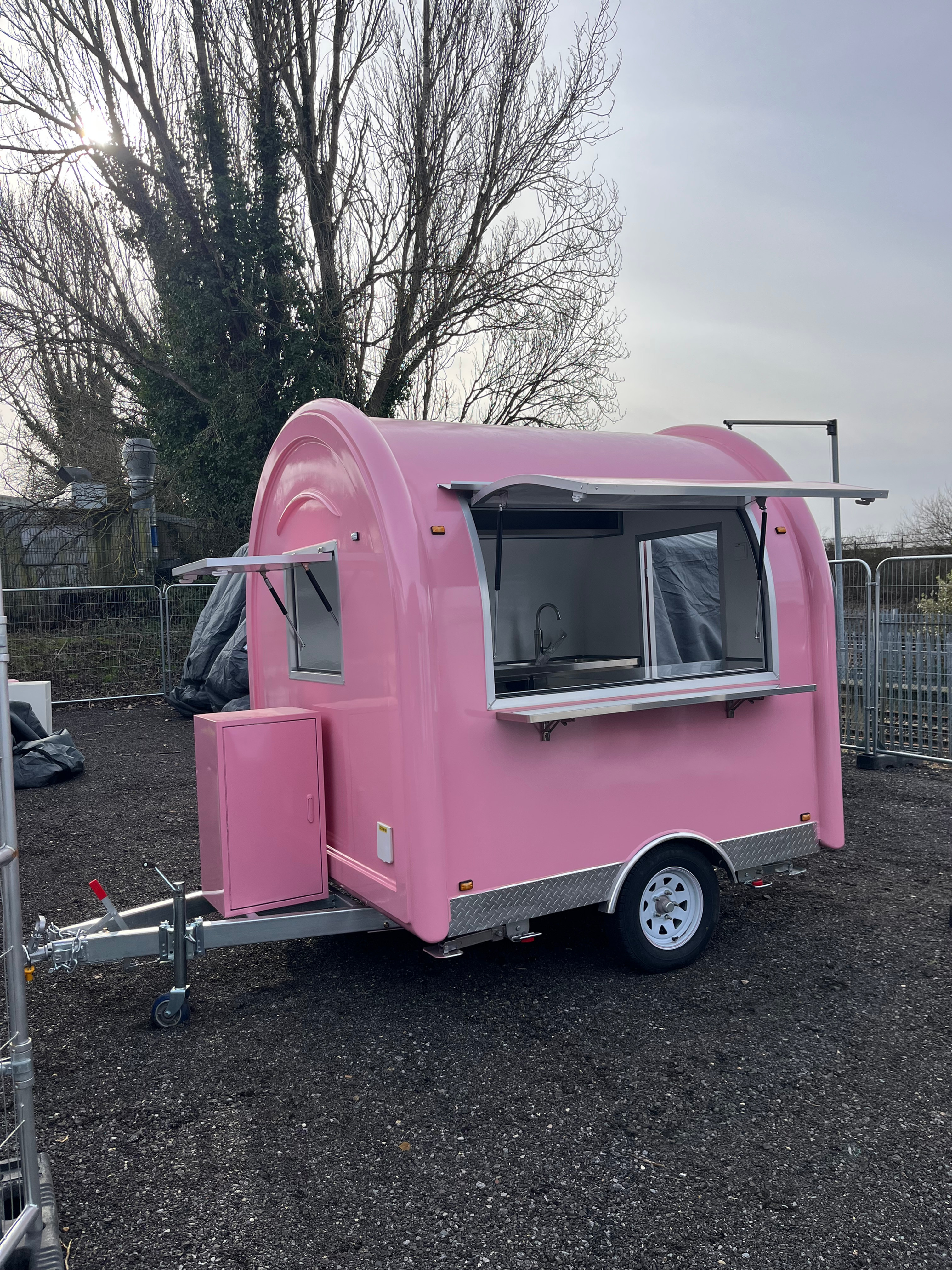 Pink - Atlas Food Catering Trailer
