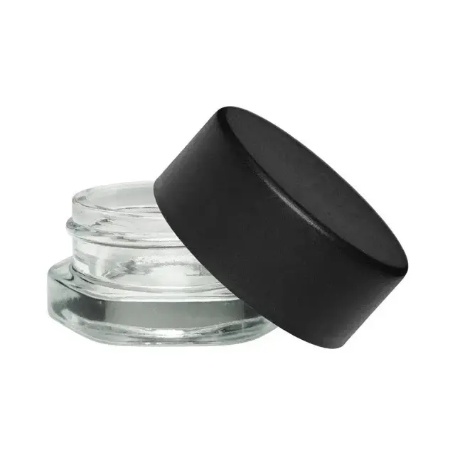 Hexagon Glass 9ml Jar - 10,000 Count