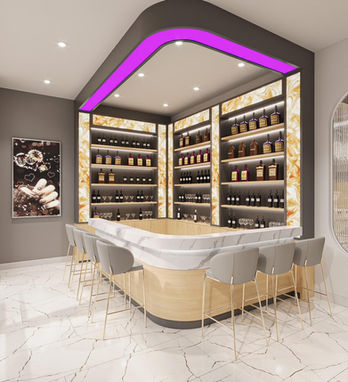 nail salon interior