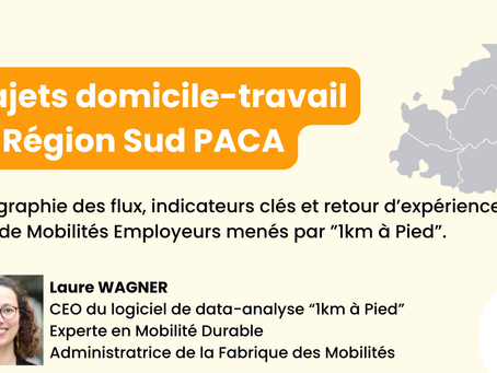 Sud PACA : chiffres-clés de la mobilité domicile-travail