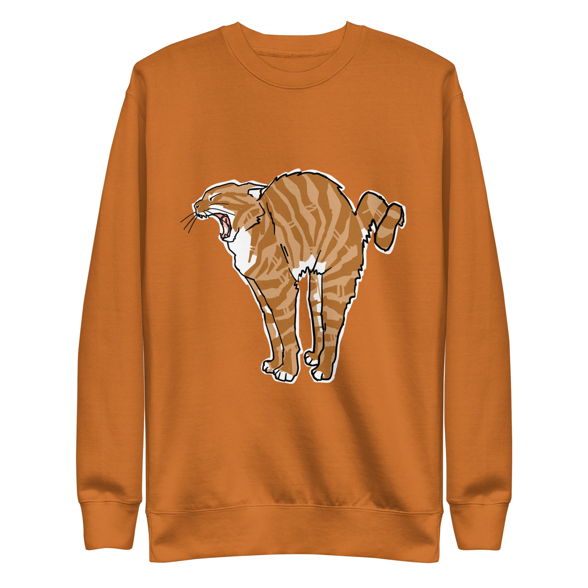 "Cats and Boxes" - Collection. Unisex Premium Sweatshirt