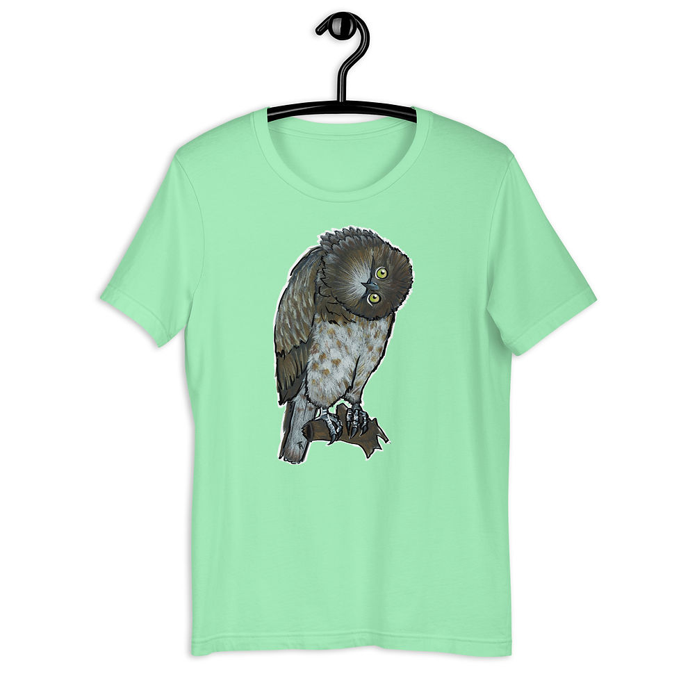 Миниатюра: "Confused Owl" - Print Unisex t-shirt