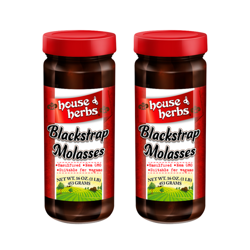 BLACKSTRAP MOLASSES 2PACK Square Enterprises