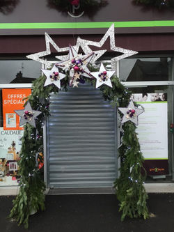 Déco de Noël - Pharmacie