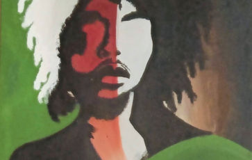 Bob Marley abstract