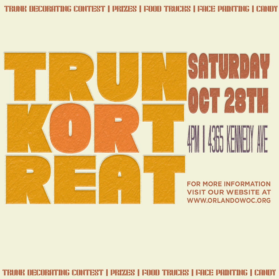 Trunk or Treat 2023