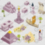 Thumbnail: World Builder Map - Egyptian illustrations