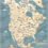 Thumbnail: Line art Atlas - Central and North America map