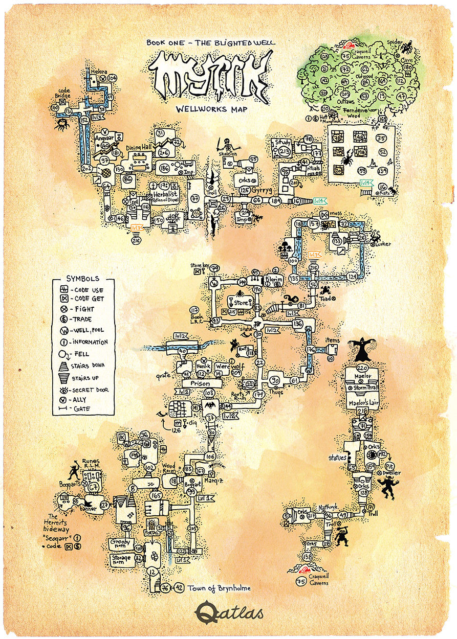 Thumbnail: Free Gamebook Maps 1