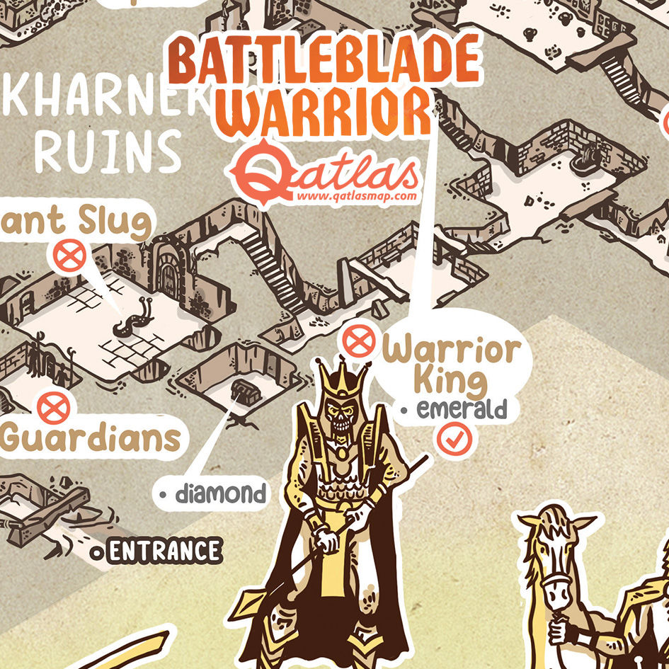 Thumbnail: Fighting Fantasy - Battleblade Warrior Map