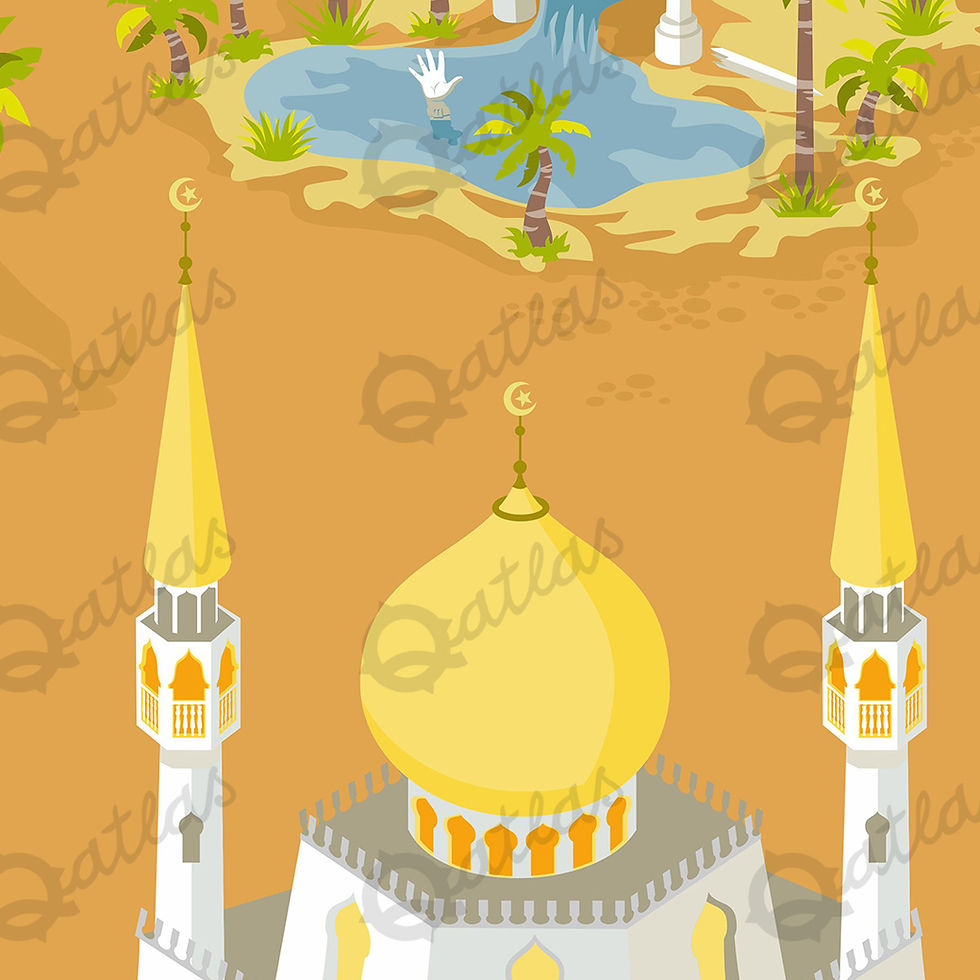 Thumbnail: World Builder Map - Arabian illustrations