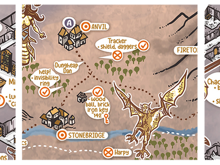 Returning to Firetop Mountain, A New Fighting Fantasy Map