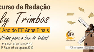 I Concurso de Redação Suely Trimbos - EFII