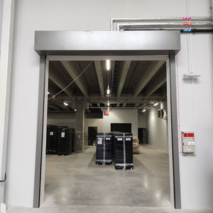 Dostawa i montaż bram przeciwpożarowych w zakładzie Olimp Laboratories, Pustynia