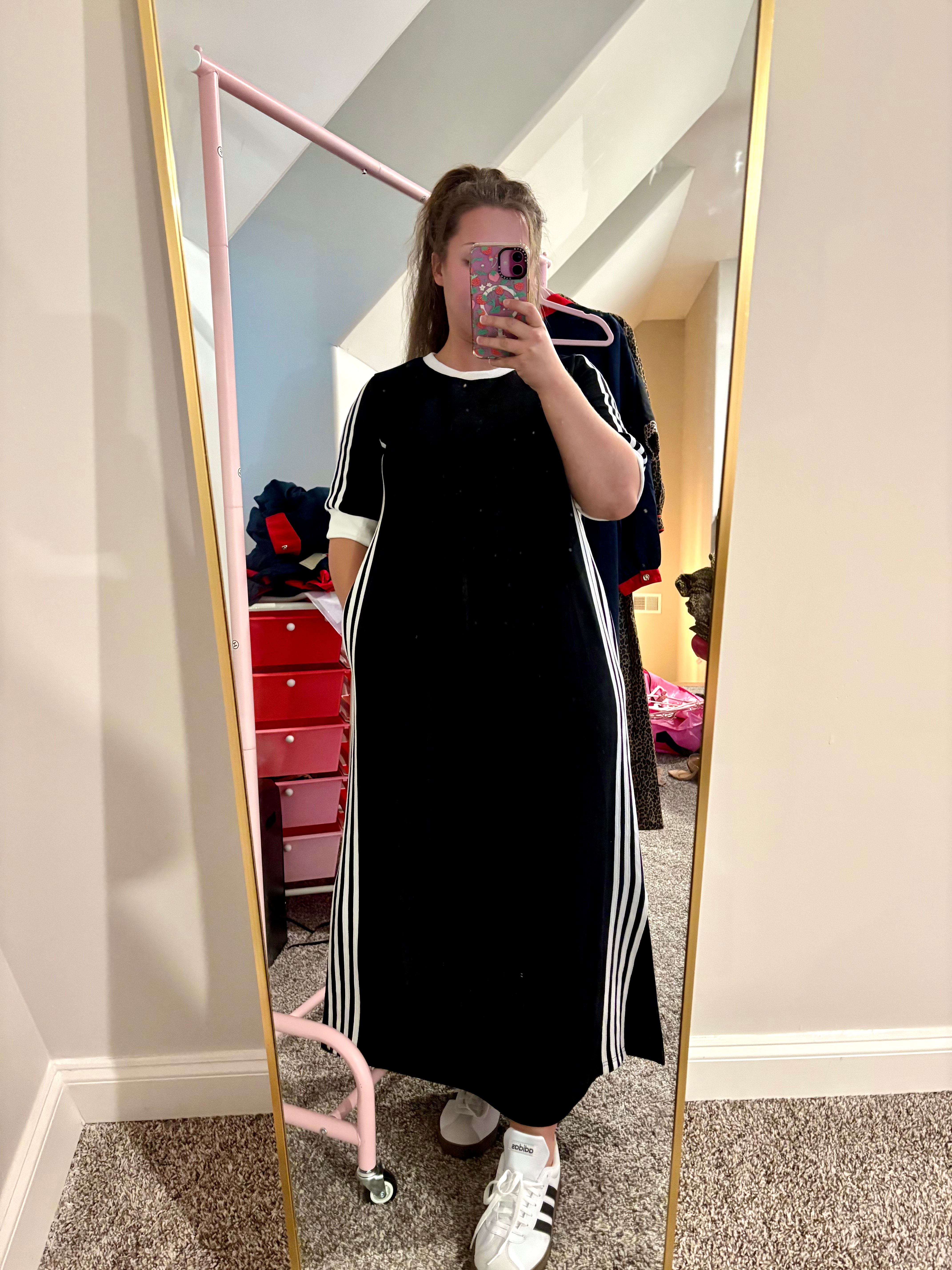 Game Day Dress in Black